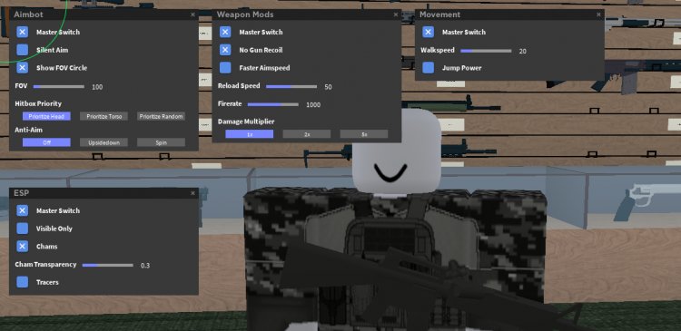 Phantom Forces Script 2023 (GUI, AimBot)